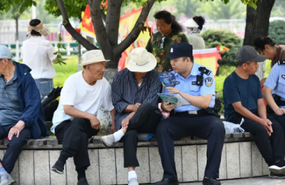鹤岗公安深耕乡村警务 筑牢宣防之基